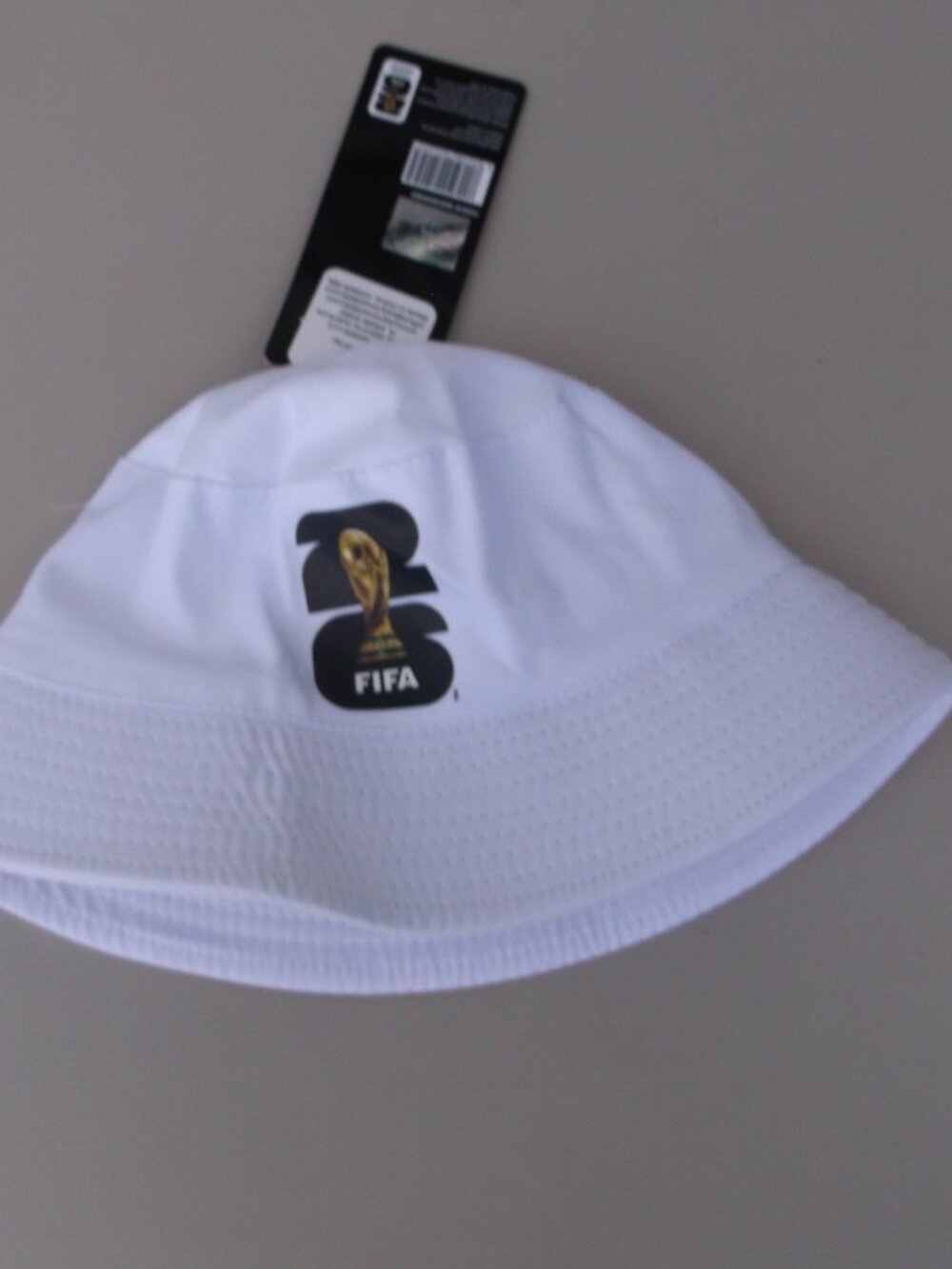 NWT Official FIFA 2006 World Cup Bucket Hat – White